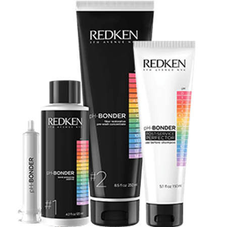 Sistema de protección de enlaces para coloración pH-Bonder de Redken